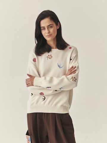 Bluză de molton de la TATUUM pe alb