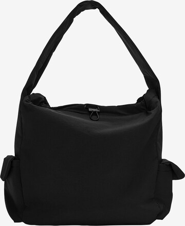 Pull&Bear Shopper in Black: front