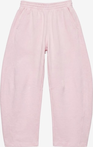 Pull&Bear Barrel Kalhoty – pink: přední strana