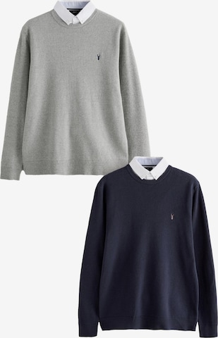 Pulover de la Next pe albastru: față