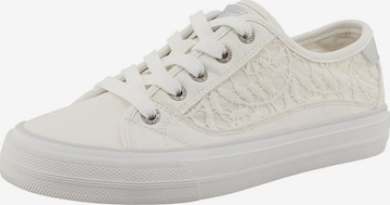 MUSTANGNiske tenisice - bijela boja: prednji dio