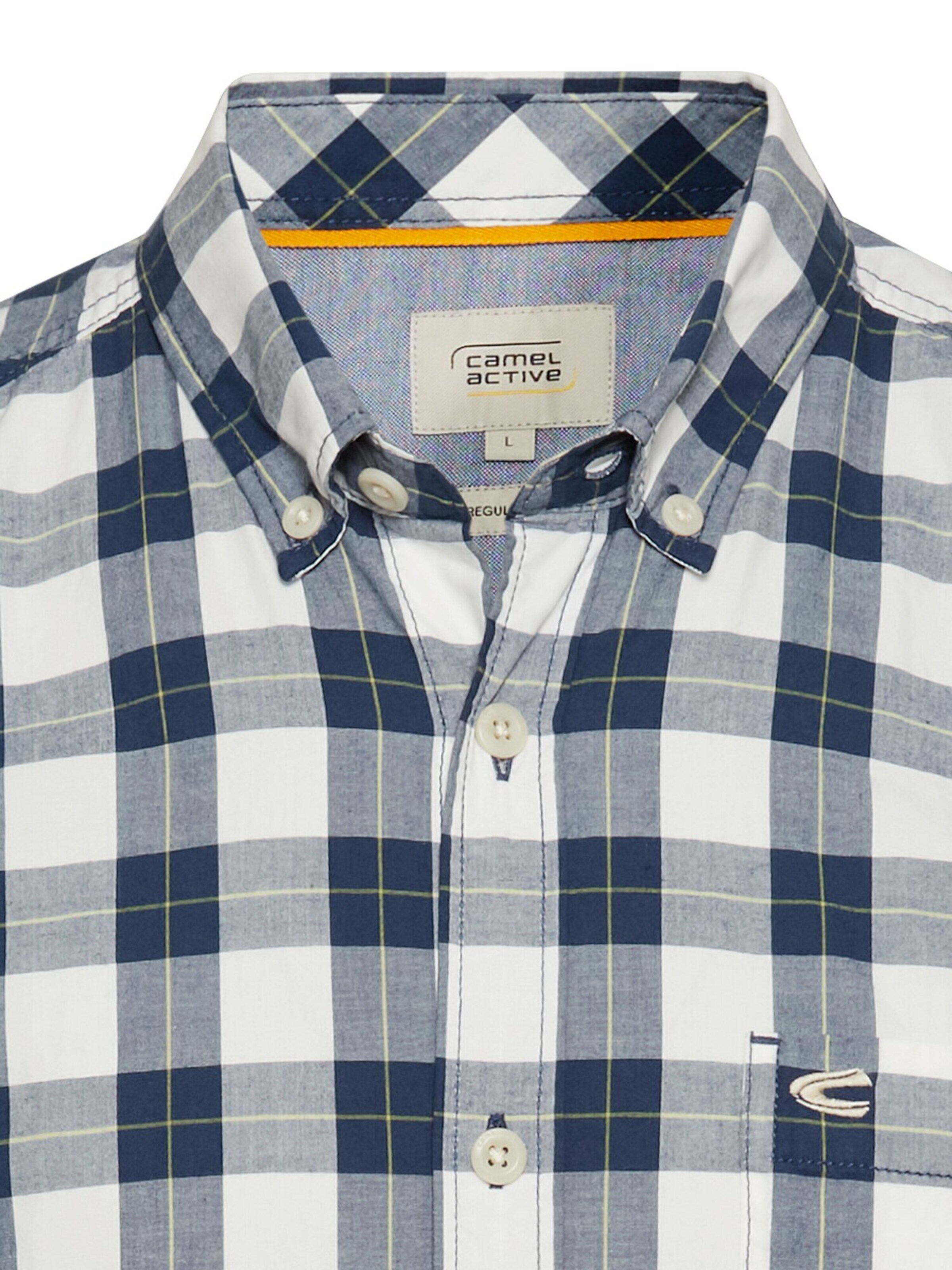 CAMEL ACTIVE Regular fit Button Up Shirt in Blue