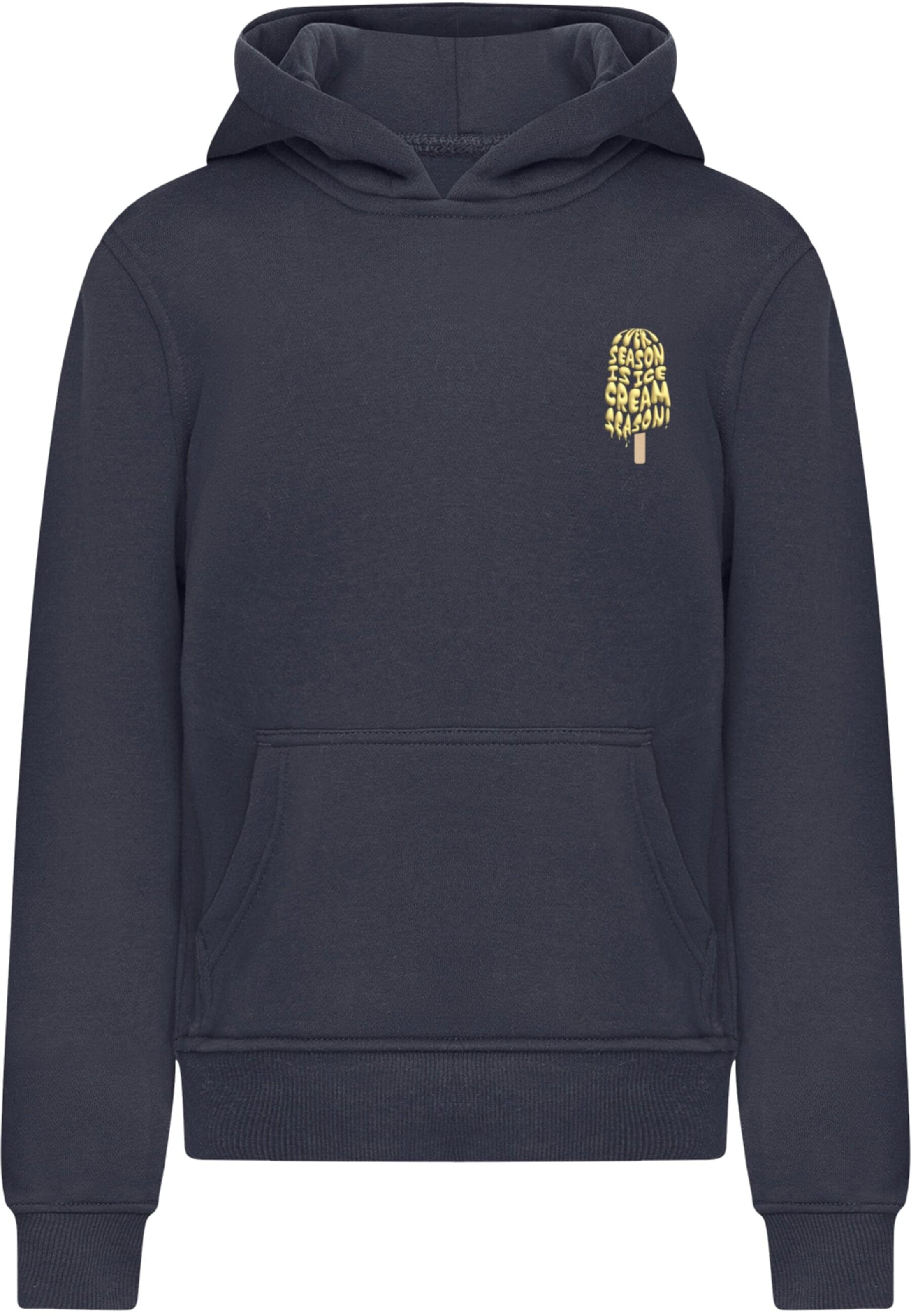 Merchcode Sweatshirt 'Ice Cream Season One' in Blauw: voorkant