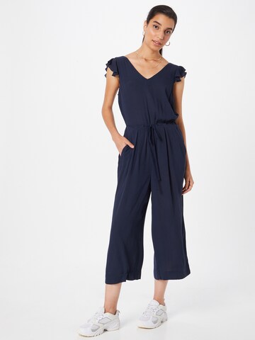 TOM TAILOR Jumpsuit in Blauw: voorkant