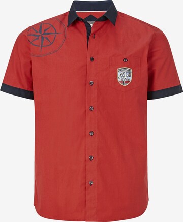 Jan Vanderstorm Overhemd in Rood: voorkant