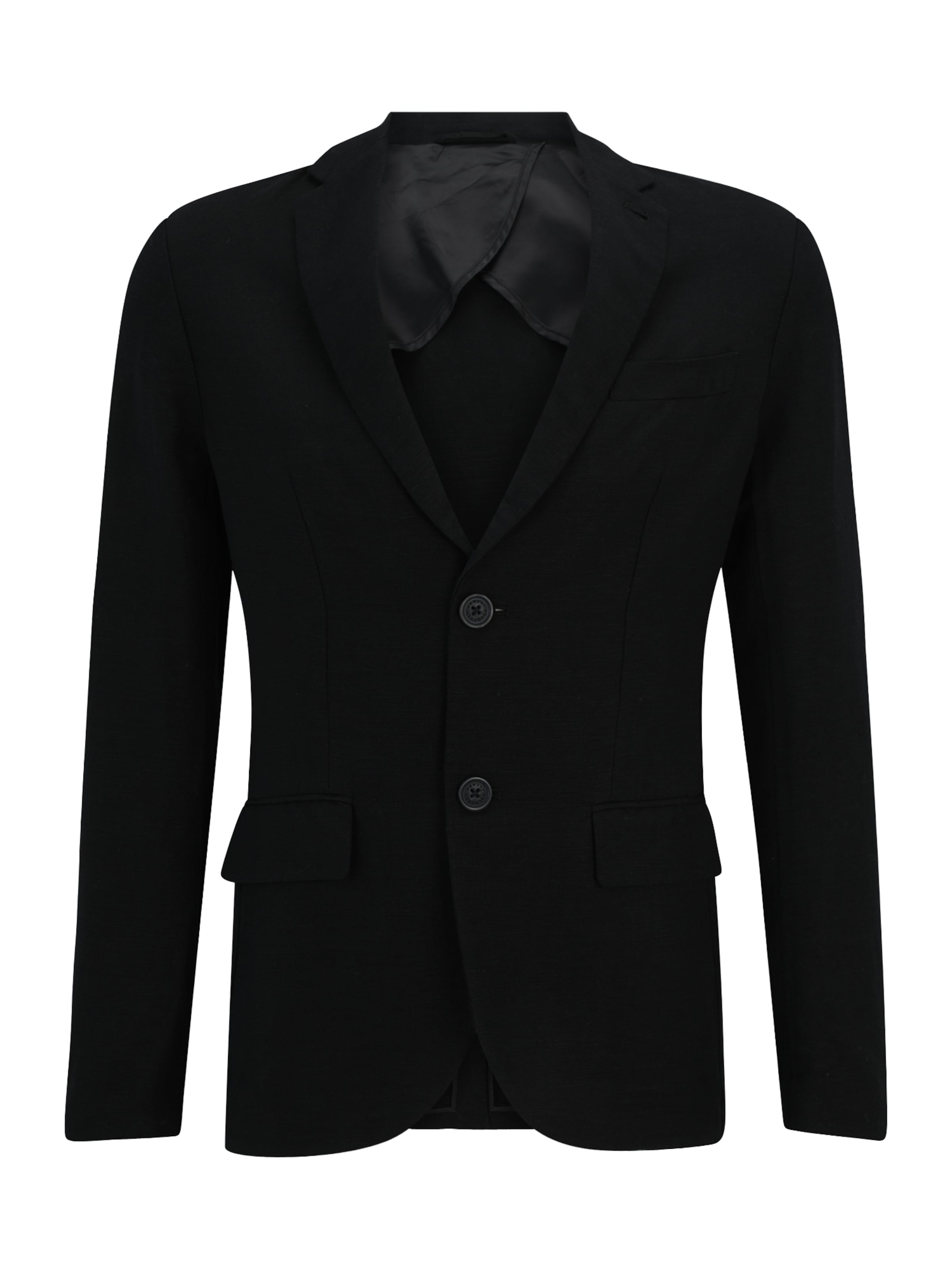 juoda ARMANI EXCHANGE Standartinis modelis Klasikinis švarkas: priekis