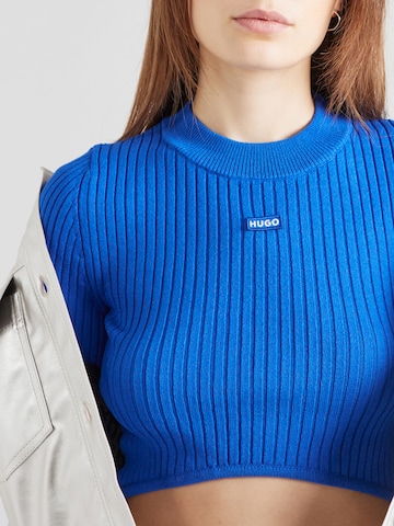 HUGO Blue - Pullover 'Succorie_B' em azul