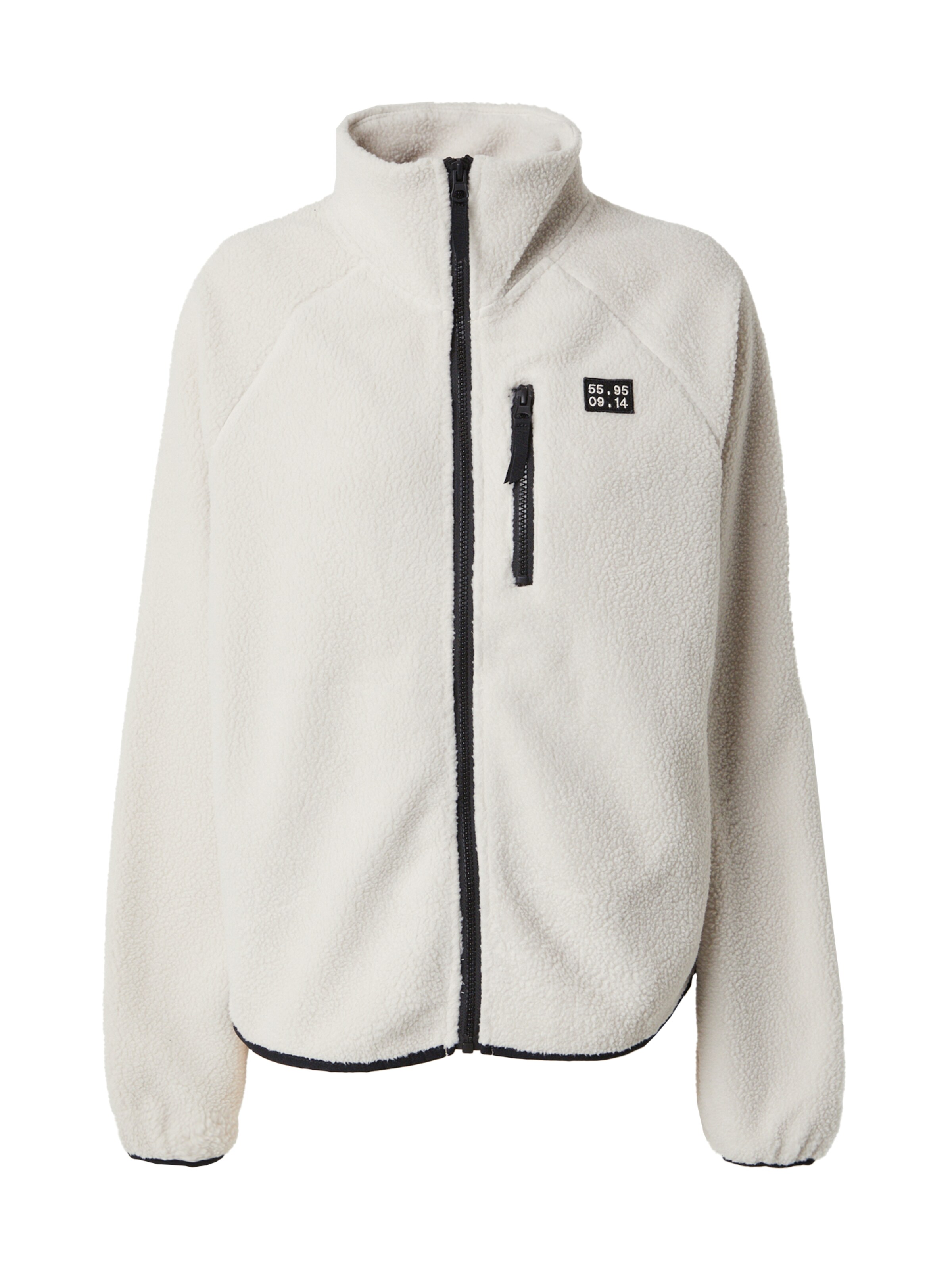 Giacca di pile funzionale 'ONPMON' di ONLY PLAY in grigio: frontale