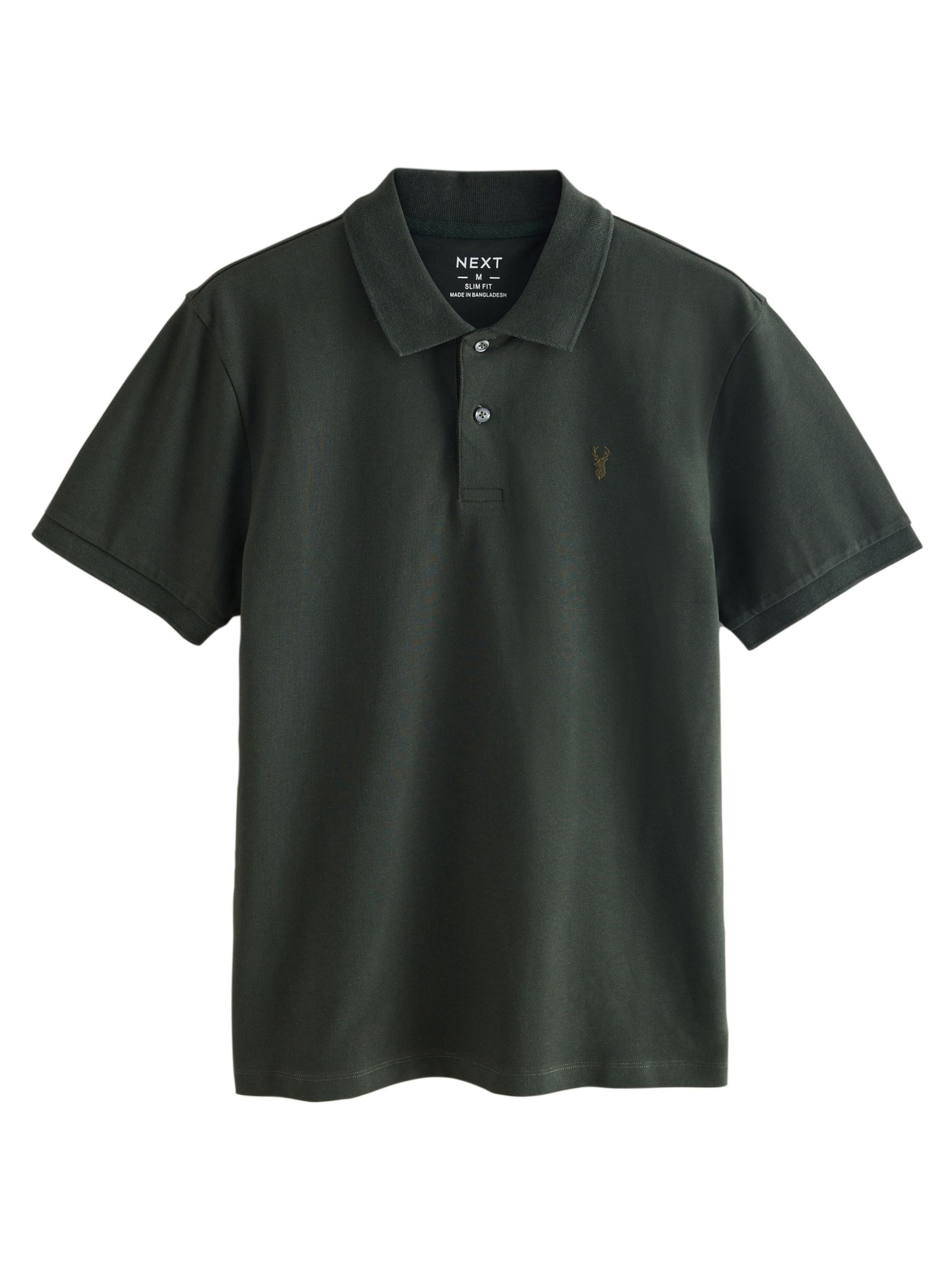 Next - Camiseta en verde: frente