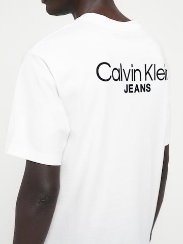 Tricou de la Calvin Klein Jeans pe alb