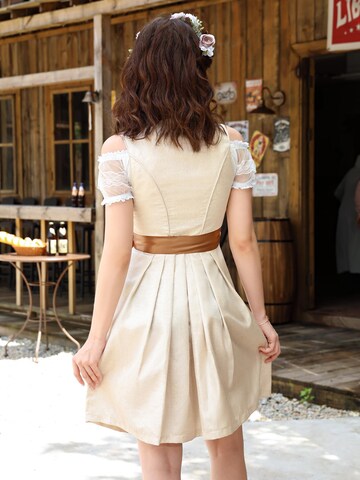 Yesfashion Dirndl in Orange
