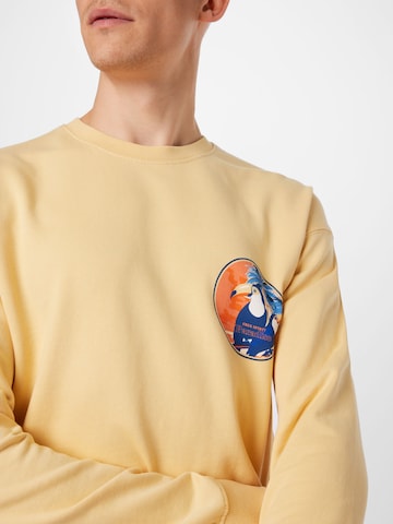 JACK & JONES - Sweatshirt em amarelo