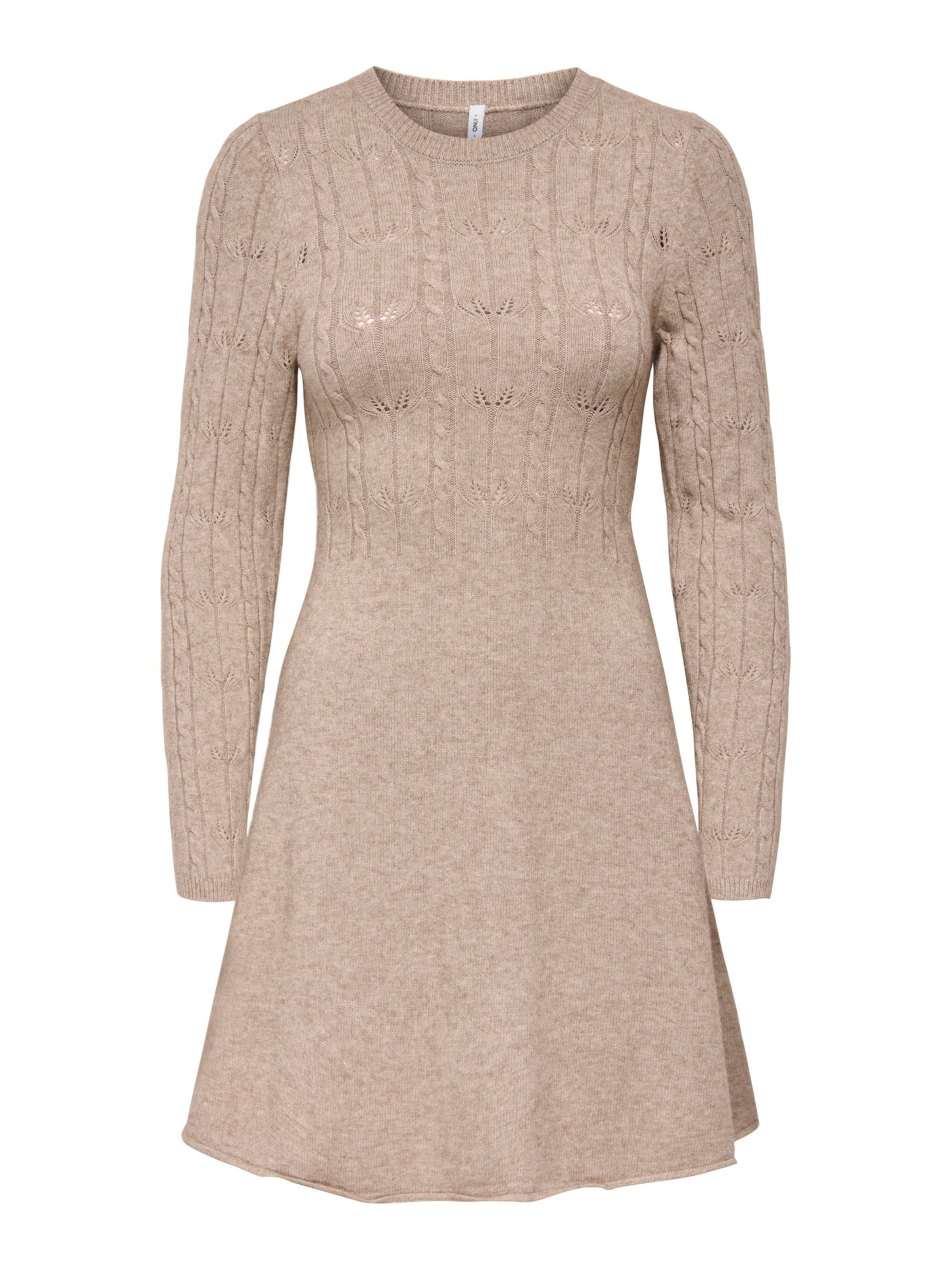 ONLY Плетена рокля 'ONLKATIA' в бежово, Преглед на продукта