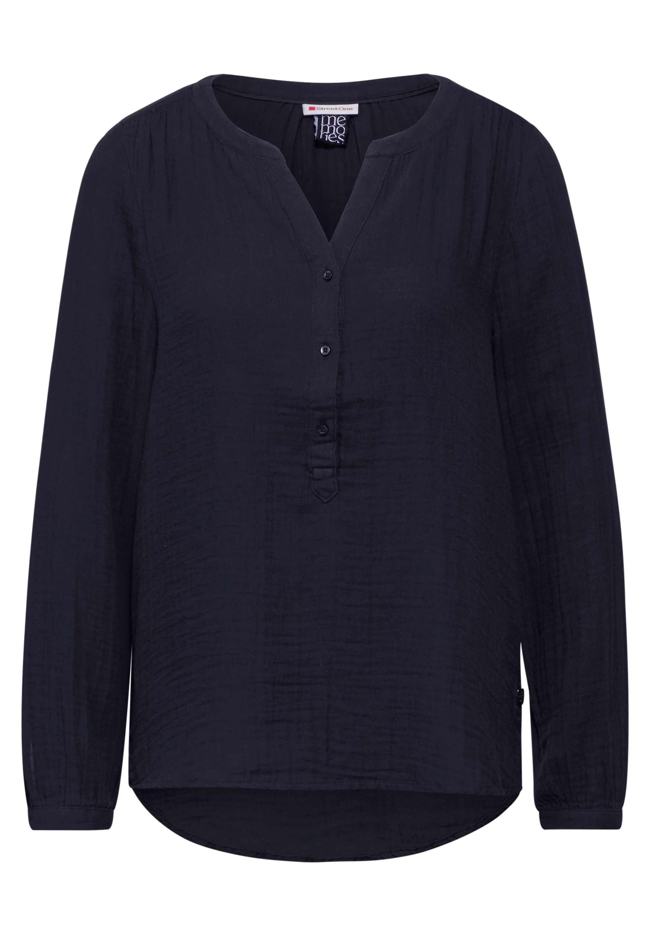 STREET ONE Bluse in Blau: Vorderseite