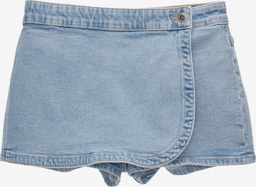 Pull&Bear Regular Jeans in Blauw: voorkant