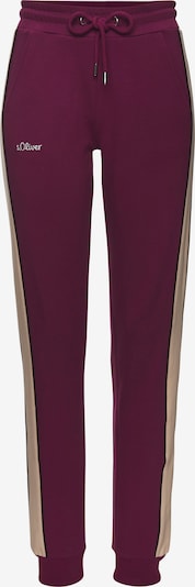 Kelnės iš s.Oliver, spalva – smėlio spalva / vyno raudona spalva / juoda / balta, Prekių apžvalga