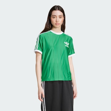 ADIDAS ORIGINALS Shirt 'Adicolor' in Groen: voorkant