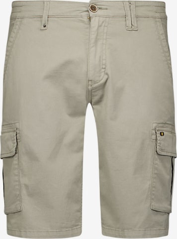 No Excess Regular Trousers in Green: front