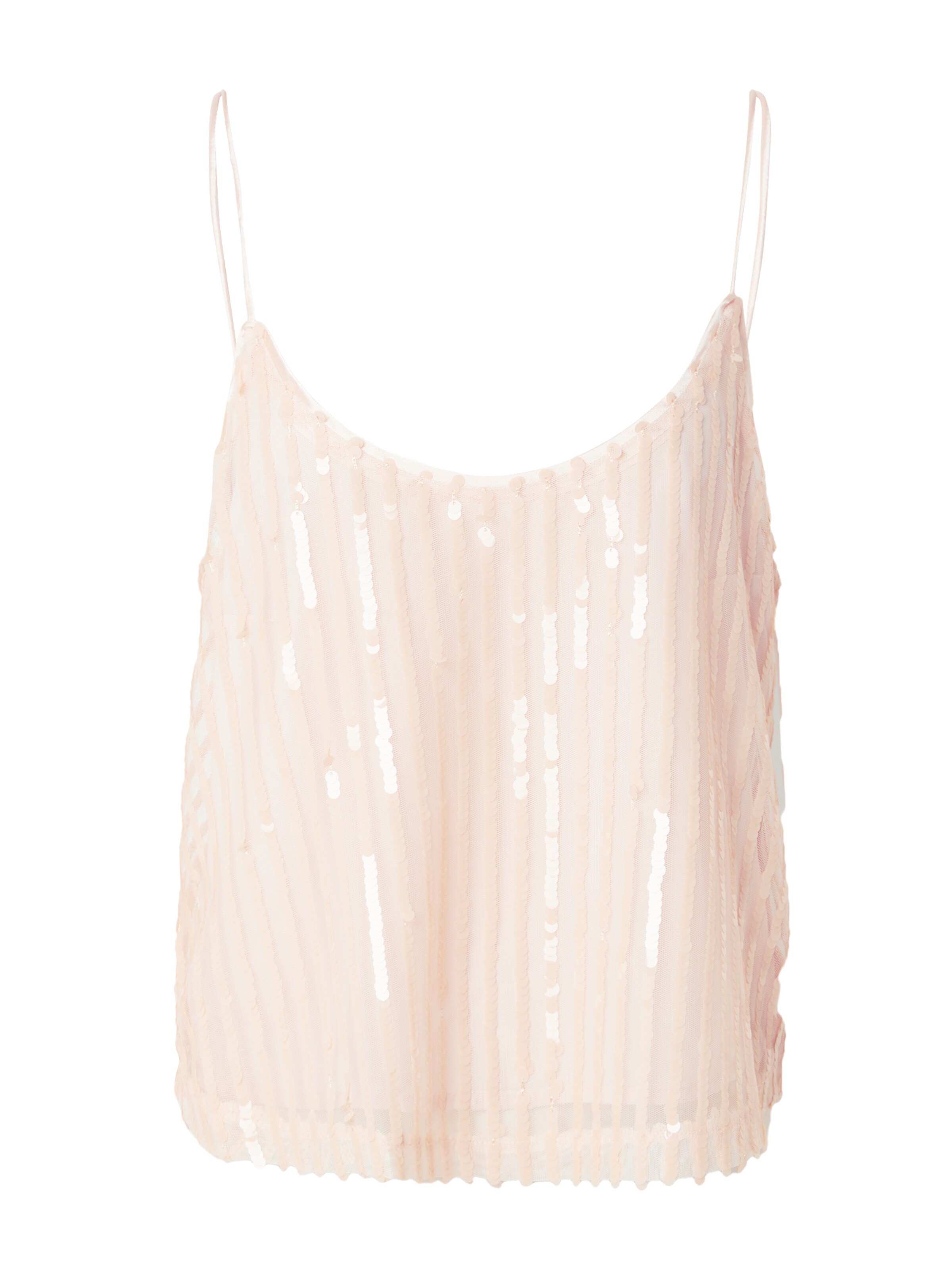 VILA Top 'Naima' w kolorze beżowy: przód