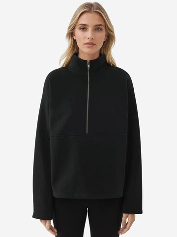 Sweat-shirt Hiccup en noir : devant