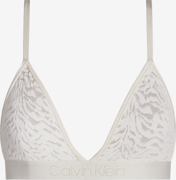 Triunghi Sutien 'Intrinsic' de la Calvin Klein Underwear pe alb: față