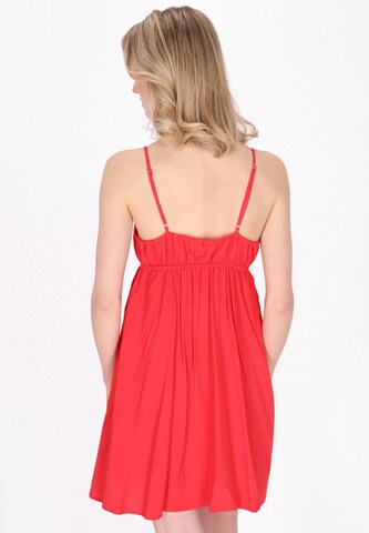 MYMO - Vestido de verano en rojo