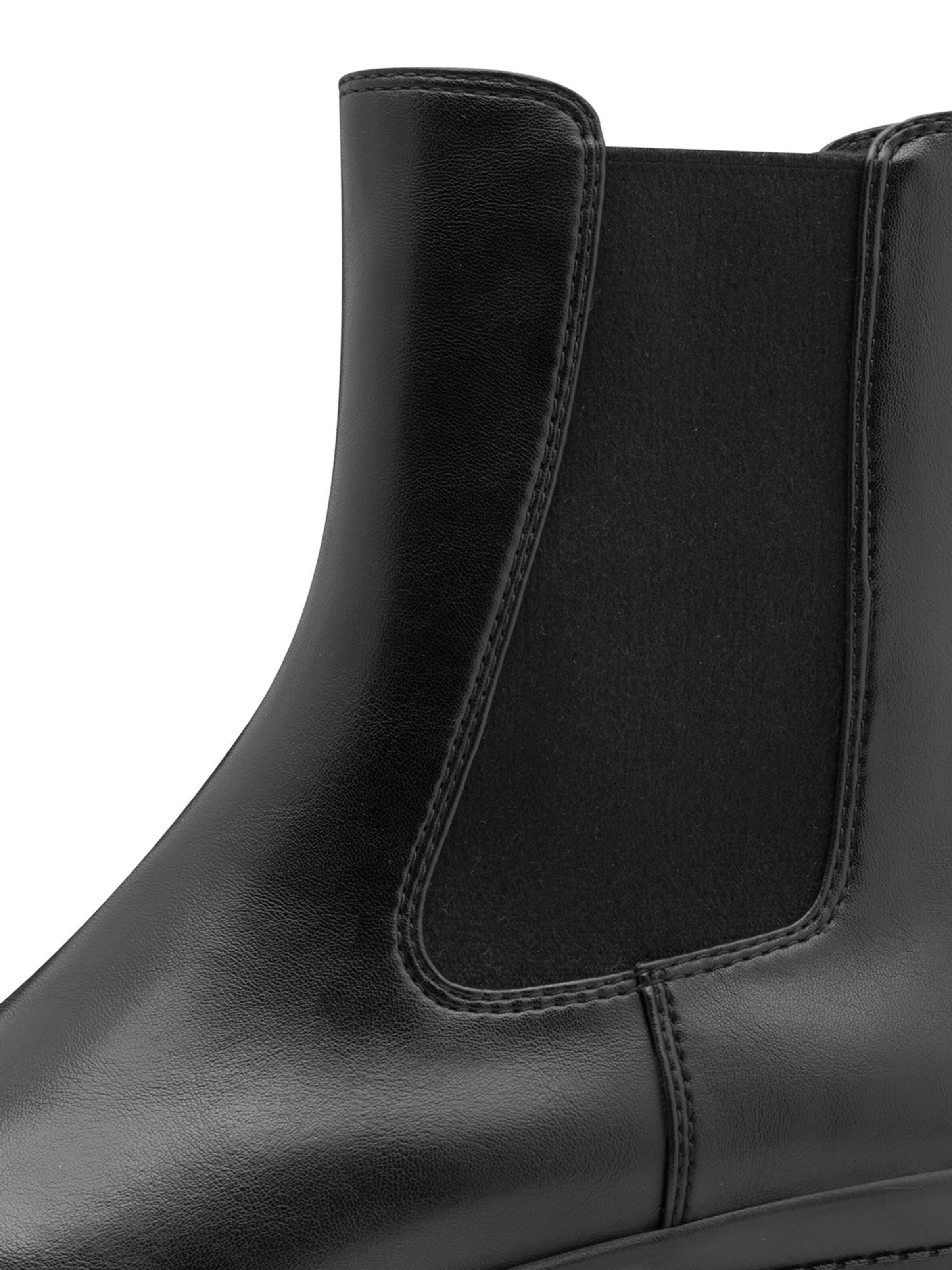 Tamaris Chelsea boots in Zwart