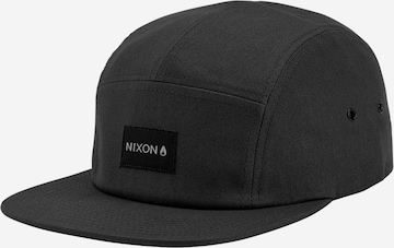 Nixon Cap 'Mikey Strapback' in Black: front