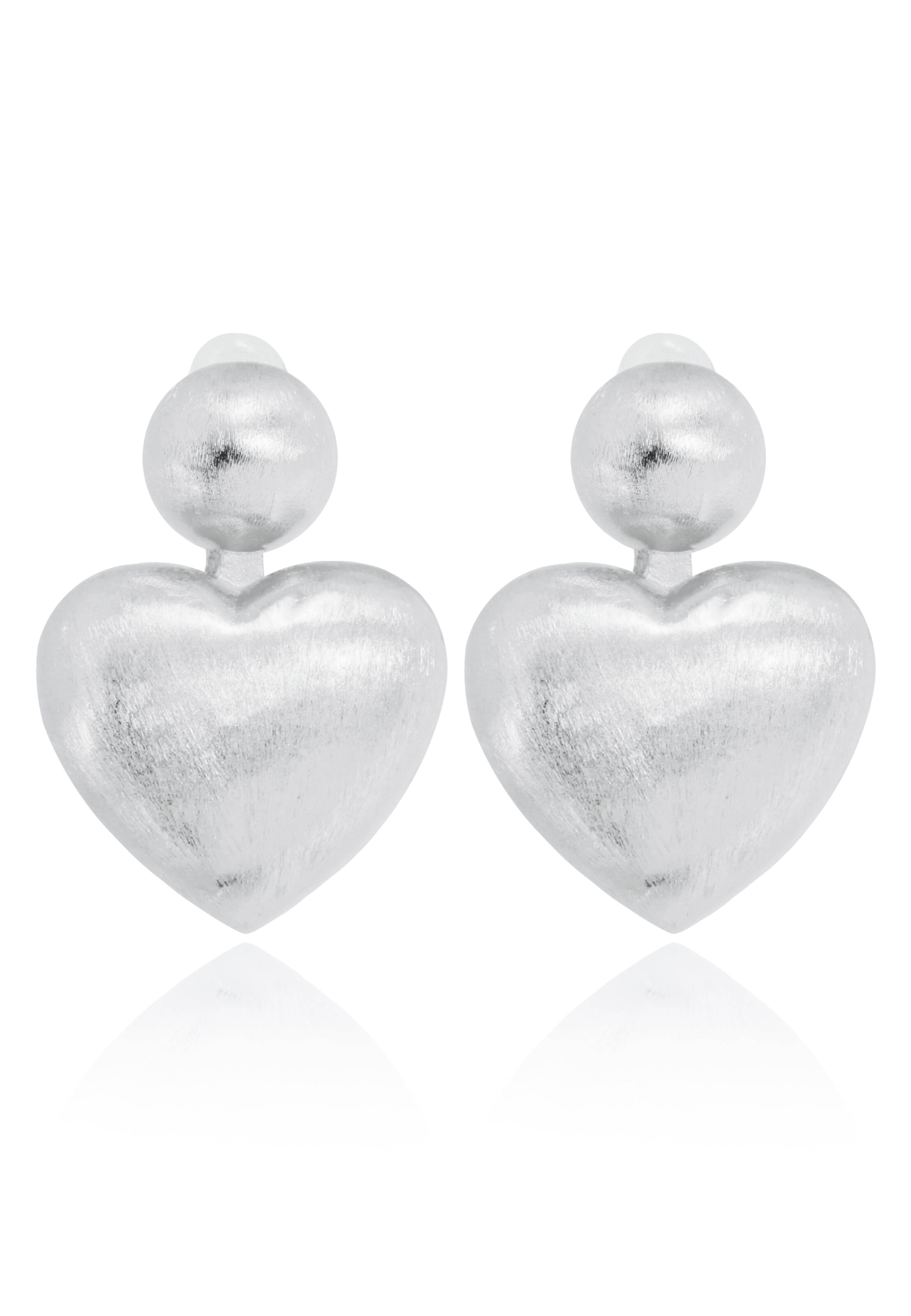 FILIPPA FIRENZE Earrings 'Rubacuori' in Silver: front