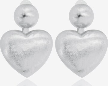 FILIPPA FIRENZE Earrings 'Rubacuori' in Silver: front
