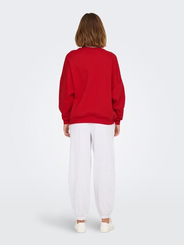Felpa 'ONLDeborah' di ONLY in rosso