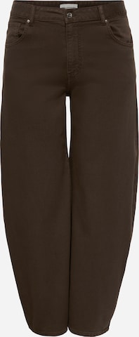 Barrel Jeans 'CARTAYLOR' di ONLY Carmakoma in marrone: frontale
