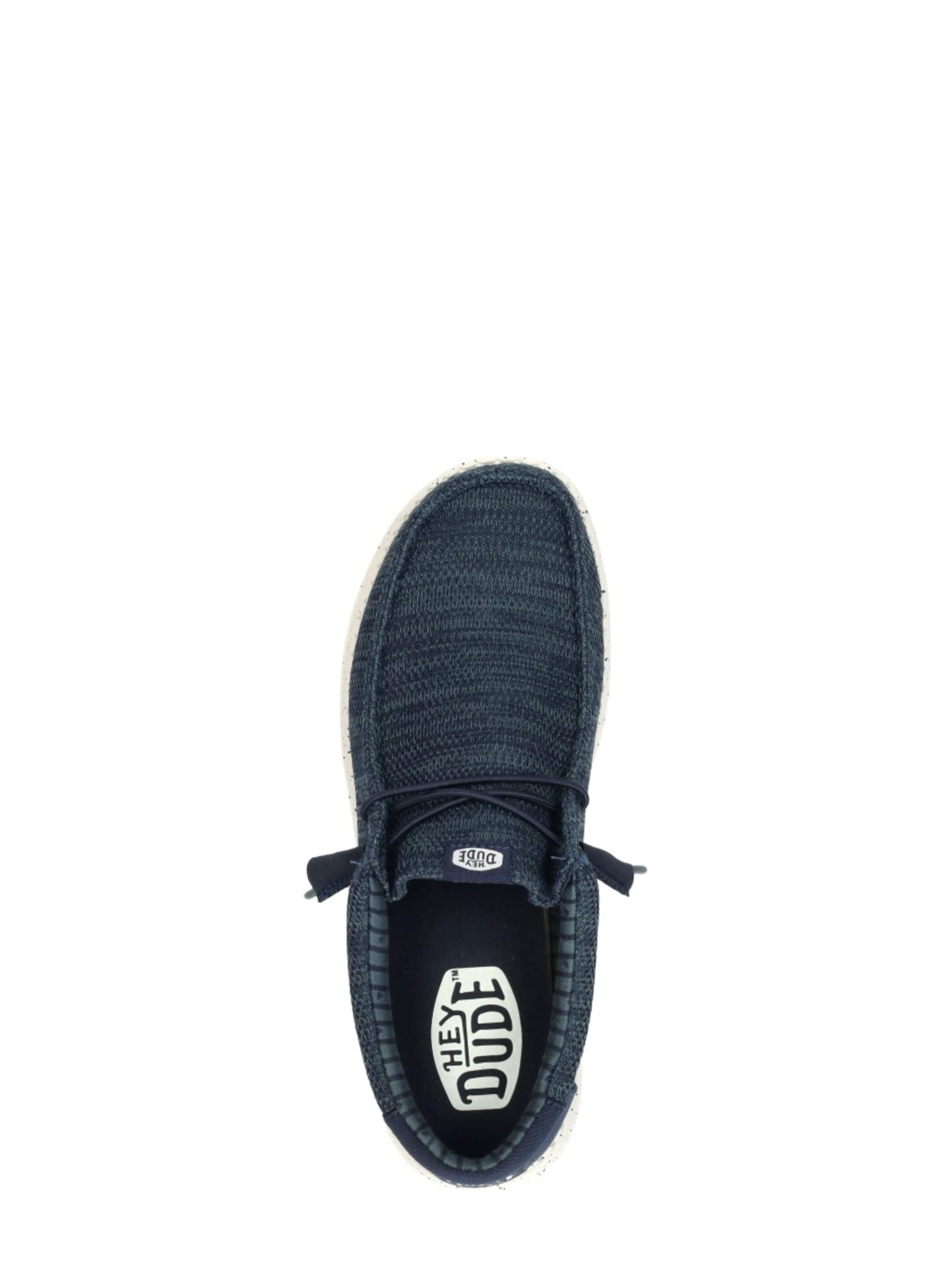 HEY DUDE Instappers 'Stretch Sox' in Blauw