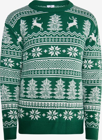 MO Sweater 'Mimo' in Emerald / White, Item view