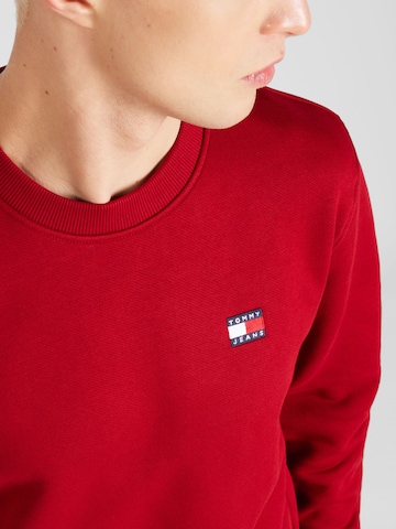 Tommy Jeans Sweatshirt i röd