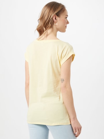 Iriedaily - Camisa 'Evolution' em amarelo