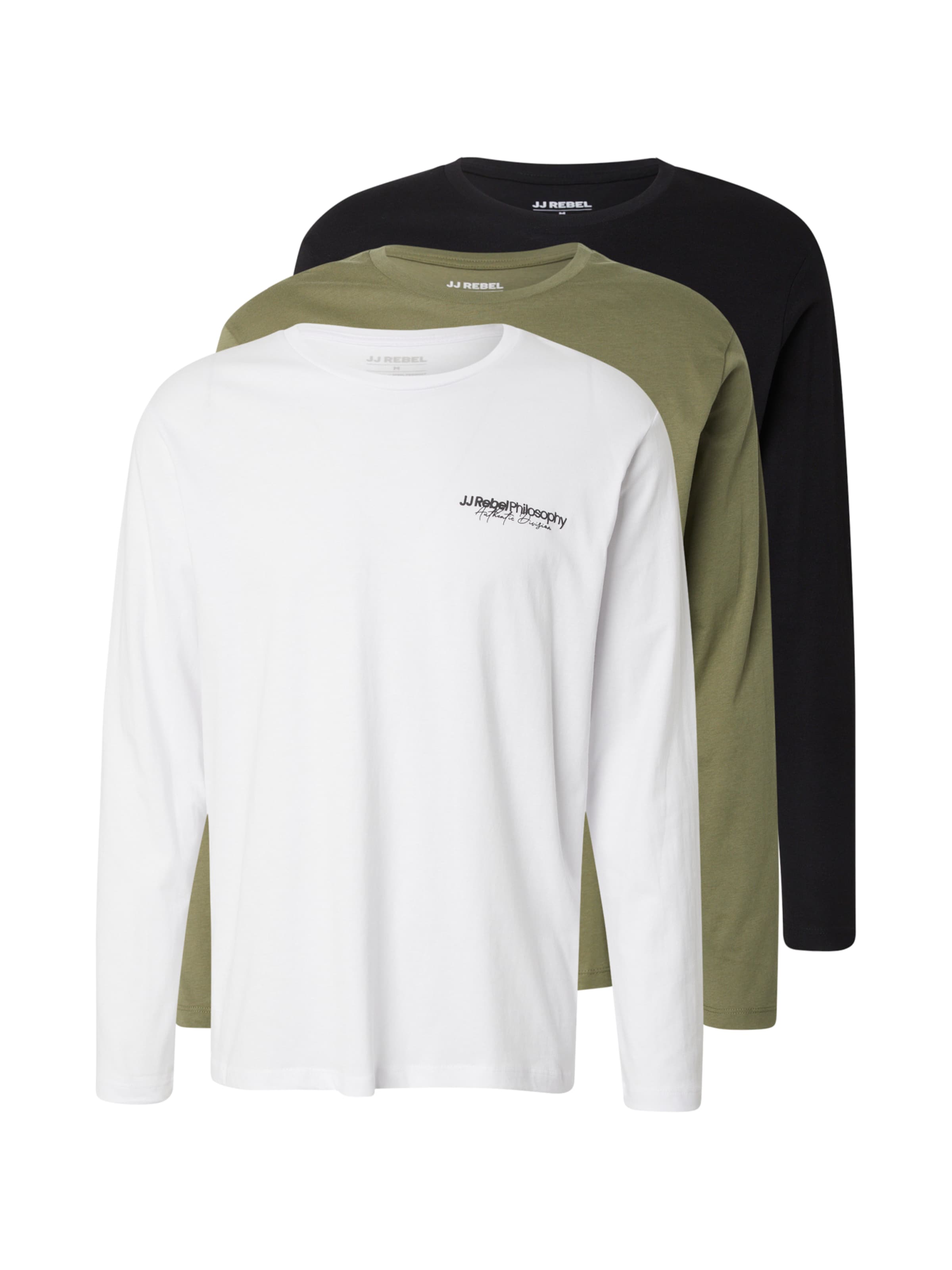 JJ Rebel Shirt 'JREBZACK' in Green: front