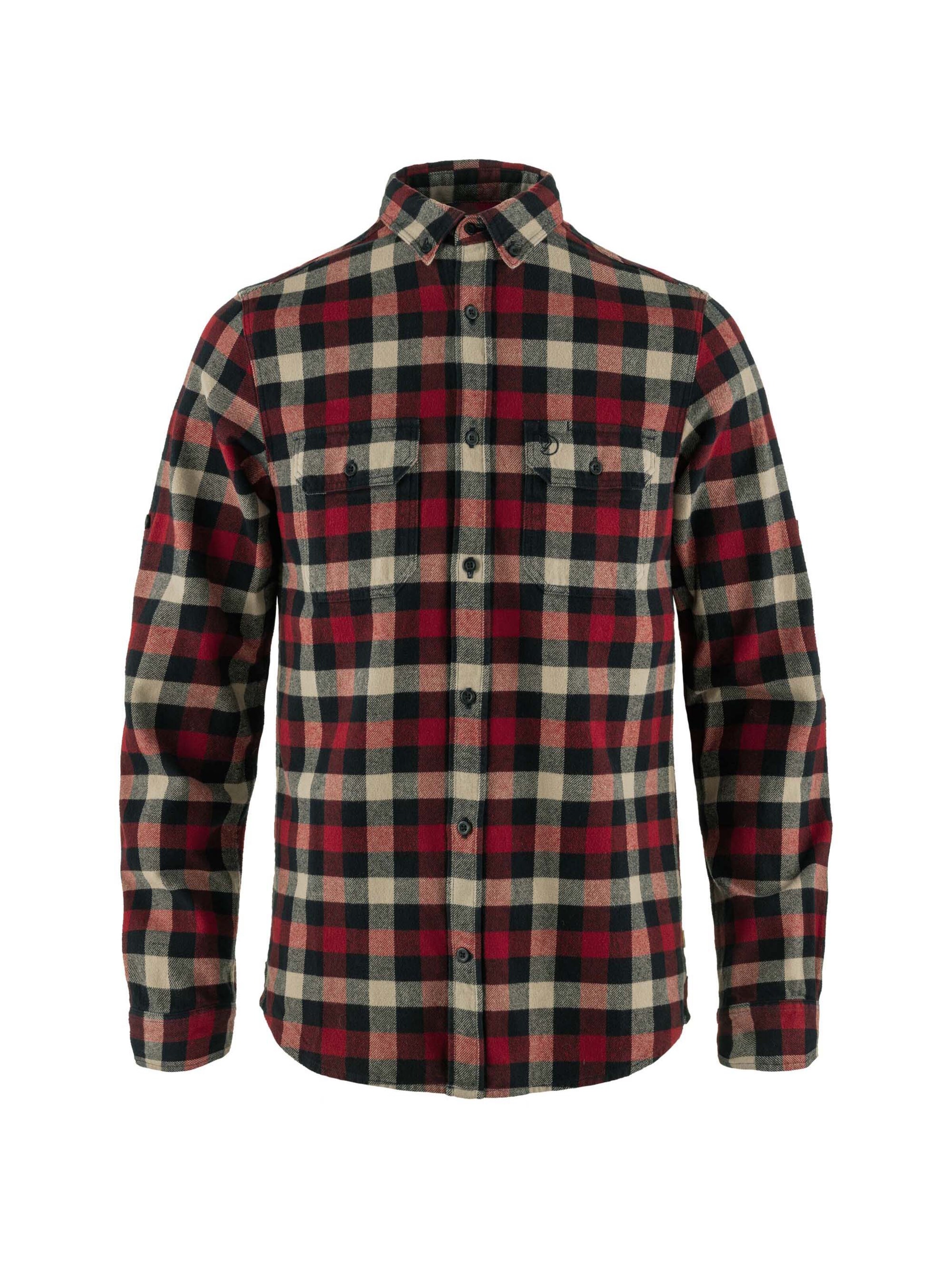 Fjällräven Regular fit Klederdracht overhemd in Gemengde kleuren: voorkant