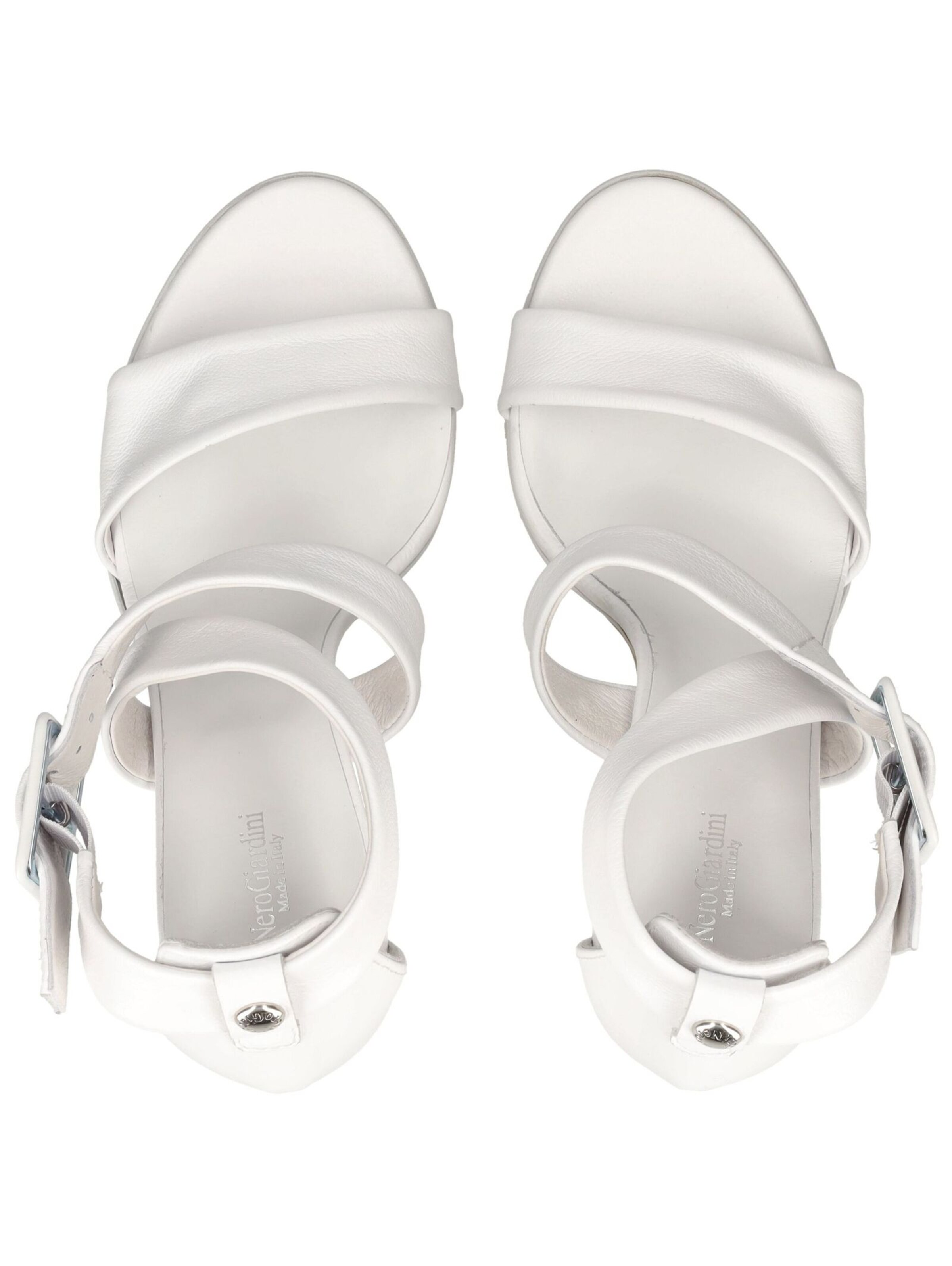 Sandalo di Nero Giardini in bianco