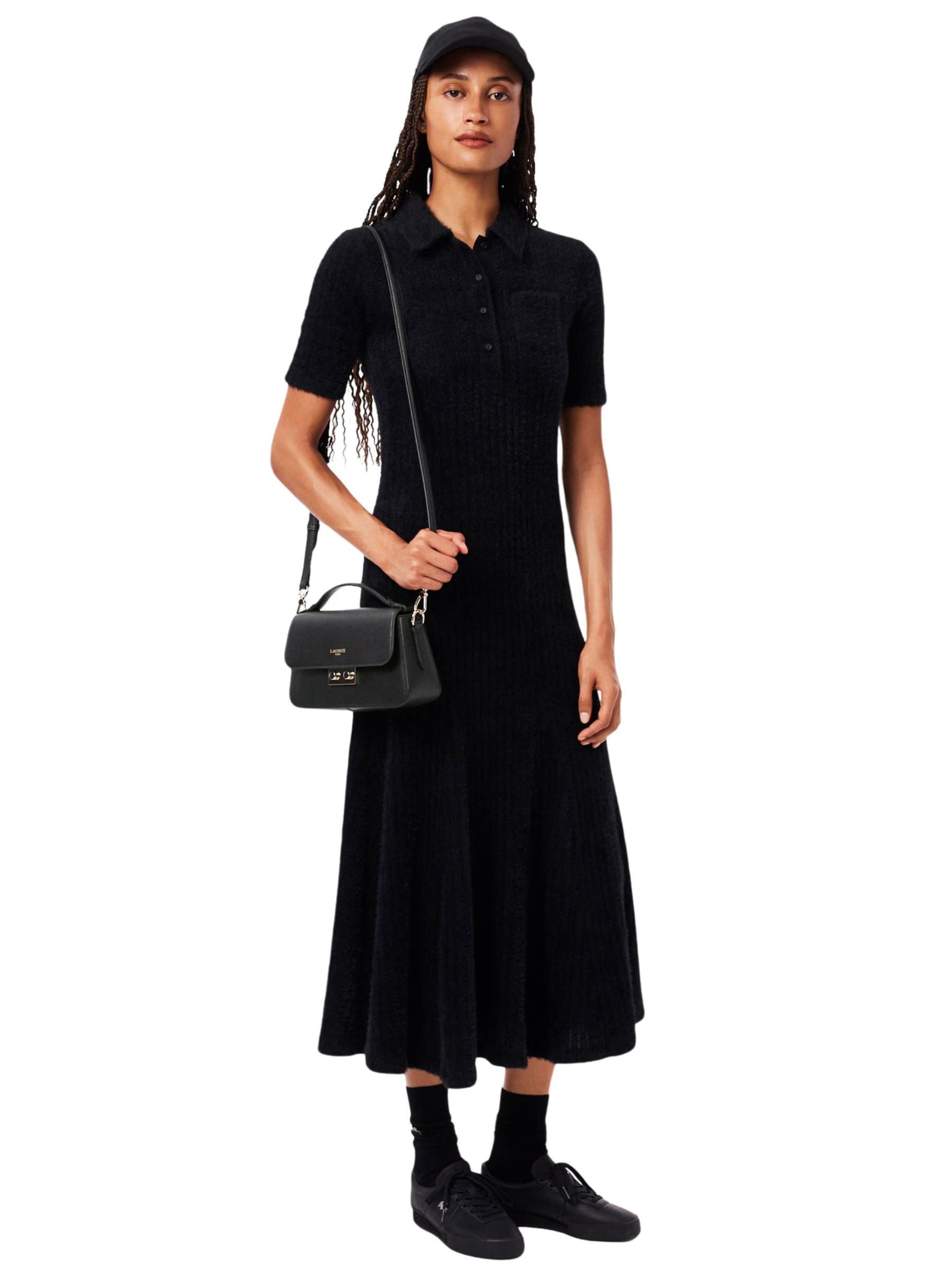 Sac à bandoulière 'Lacoste Sac Bandoulière Champs Elysees Noir' LACOSTE en noir