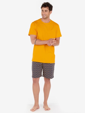 HOM Short Sleepwear ' Grimaud ' in Gelb: predná strana