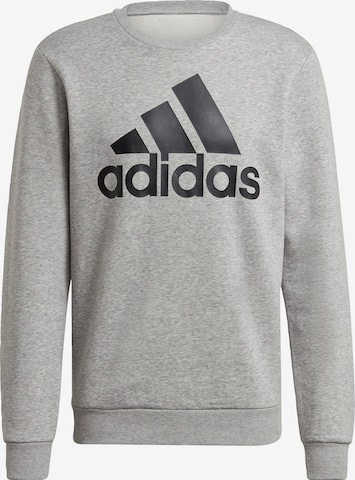 ADIDAS SPORTSWEAR Sport sweatshirt 'Essentials' i grå: framsida