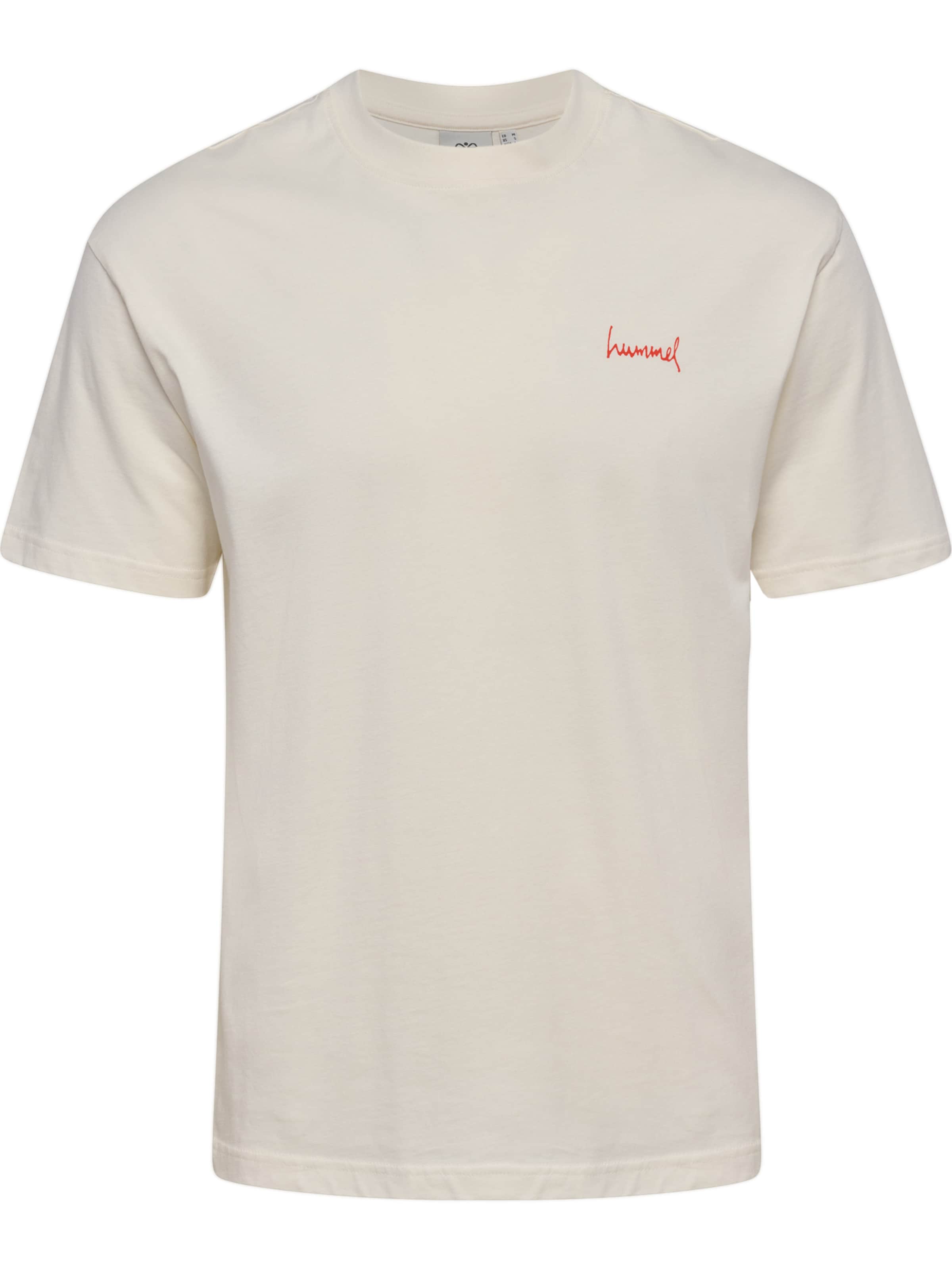 Hummel Functioneel shirt in Wit: voorkant