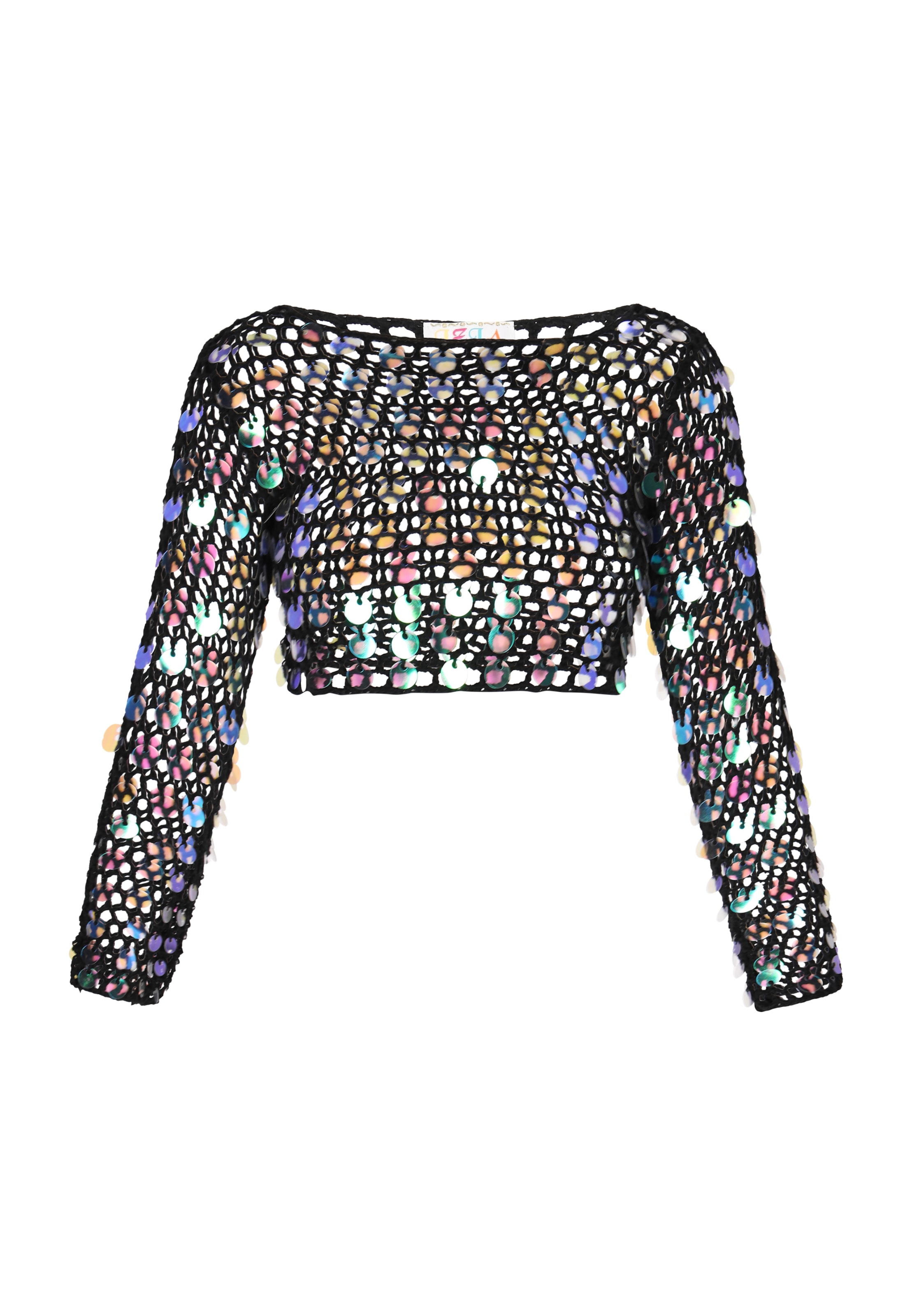 IZIA Пуловер 'Boho' в черно: отпред