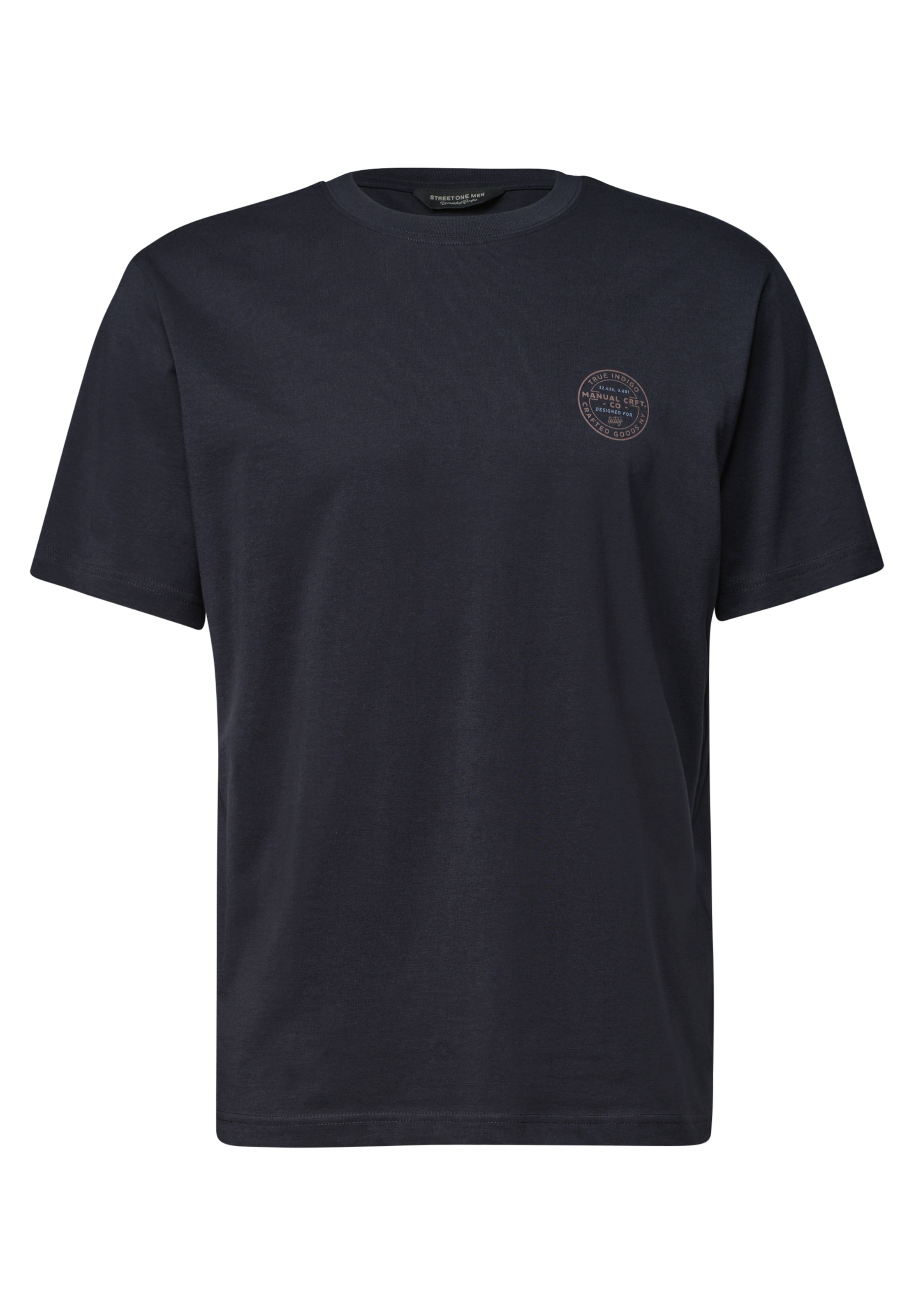 Street One MEN Shirt in Blue: front