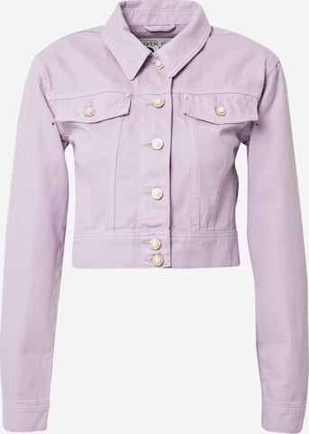 Veste mi-saison 'Valencia' River Island en violet : devant