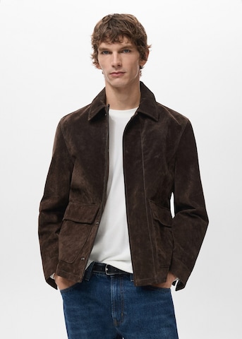 MANGO MAN Jacke in Braun