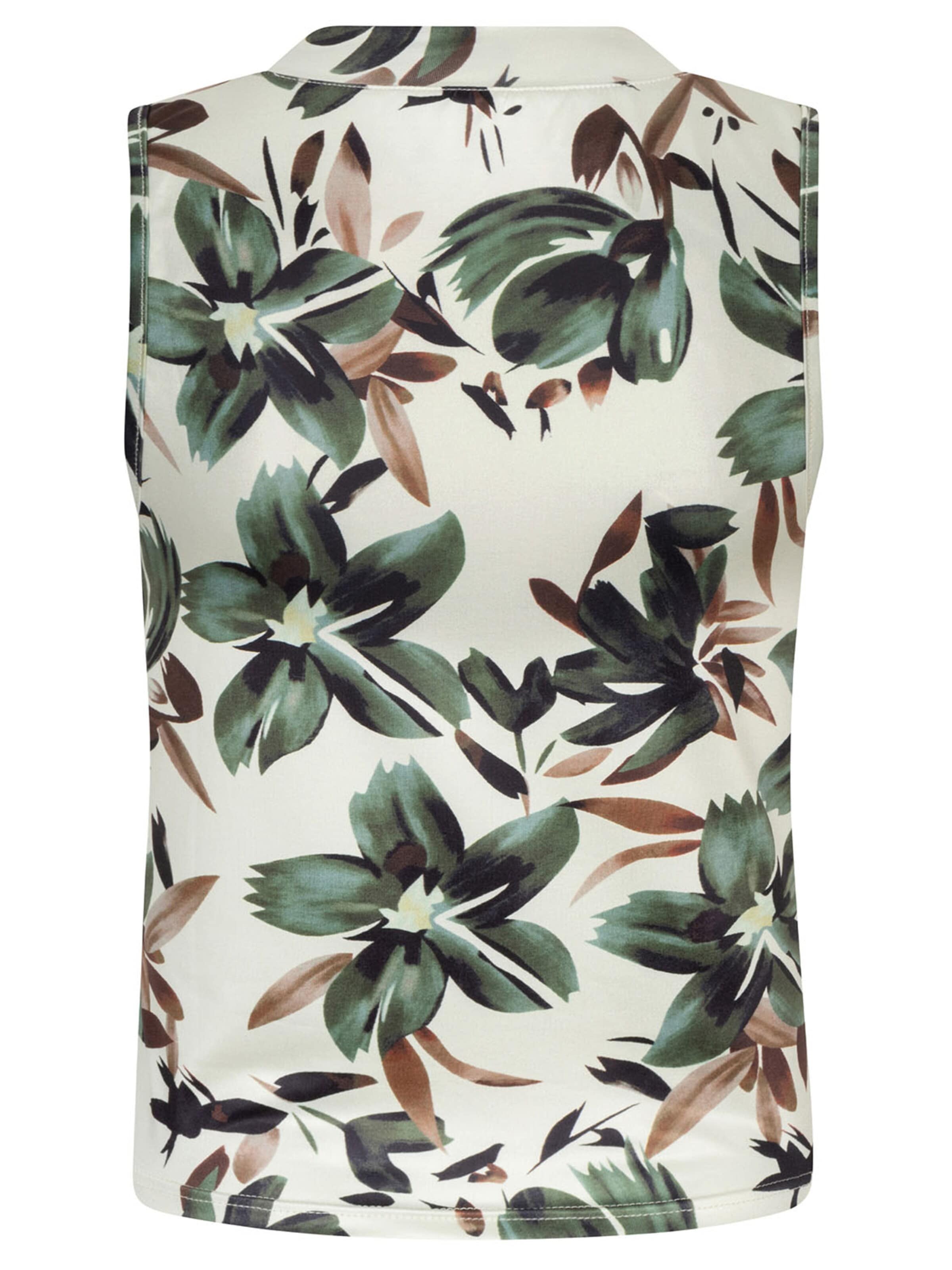 Haut 'Crop top halter Bastimentos' Chic by Lirette en beige