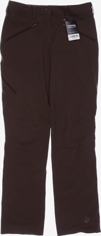 SALOMON Pants in S in Brown: front