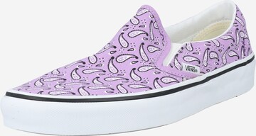 VANS Slip on -tennarit 'Classic' värissä lila: edessä